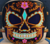Neon Catrin Mask